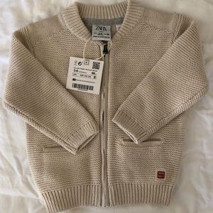 Baby knit cardigan